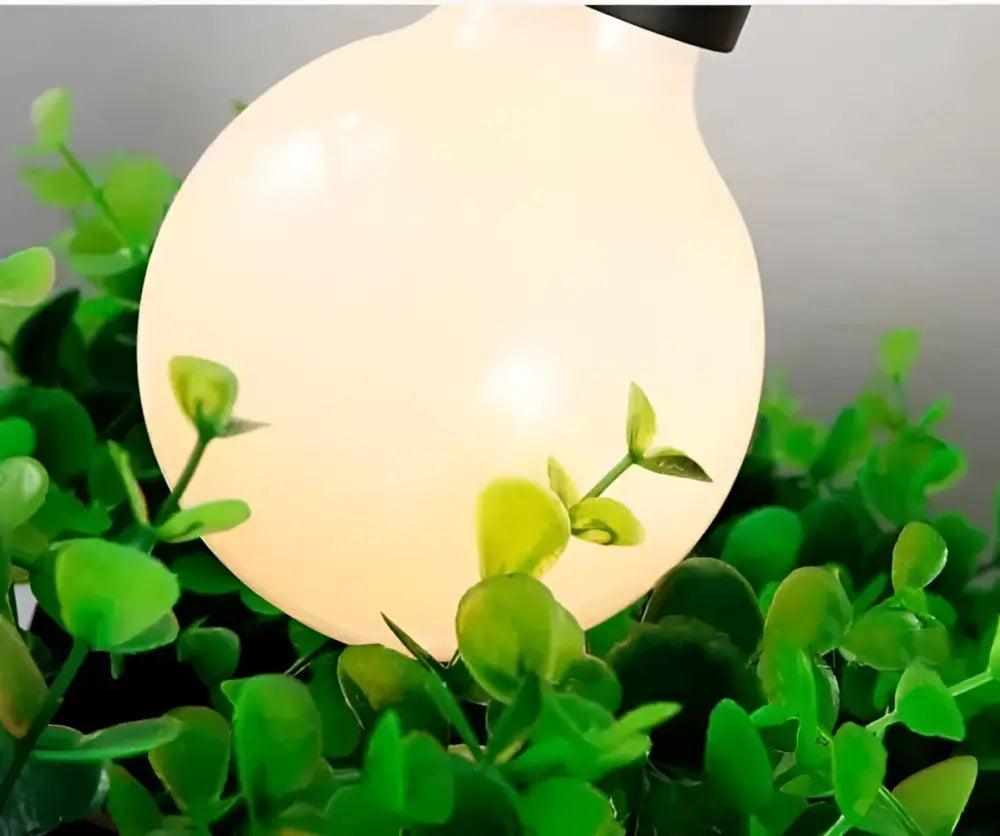 Black Metal Planter Chandelier
