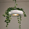 White Planter Pendant Light - White