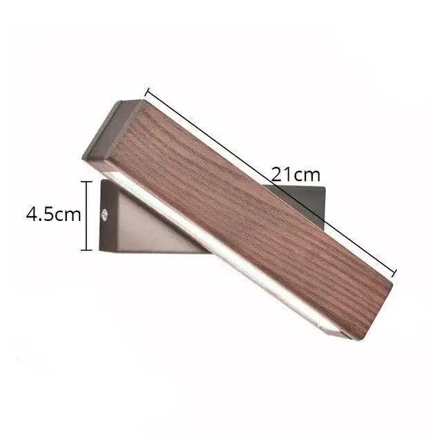 Wooden LED Wall Sconce