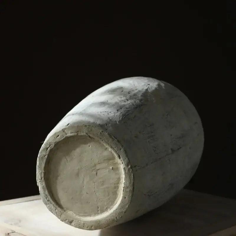 White Ceramic Pottery Vase