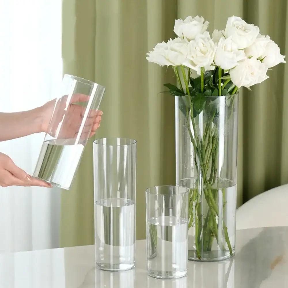 Tall Acrylic Flower Vase