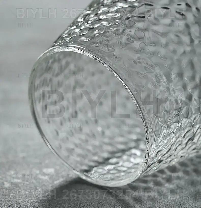 Glass Bamboo Base Vase
