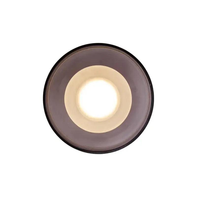 Gray Glass Wall Lamp