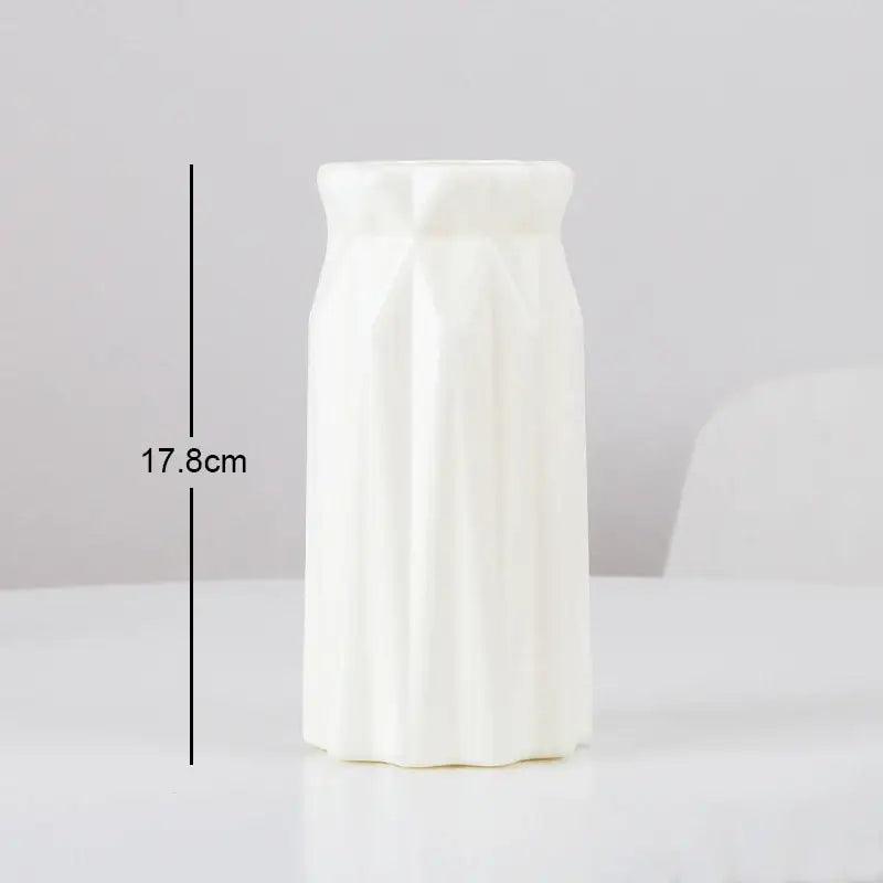 Pastel Plastic Flower Vase