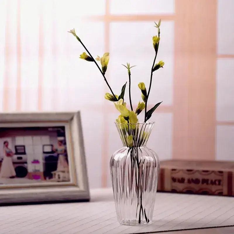 Transparent Nordic Glass Vase