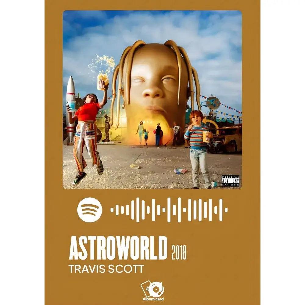 Framed Travis Scott Posters