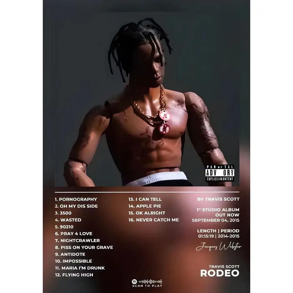 Framed Travis Scott Posters