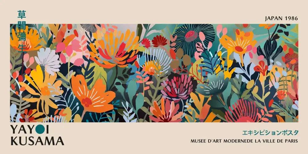 Polka Dot Flower Posters