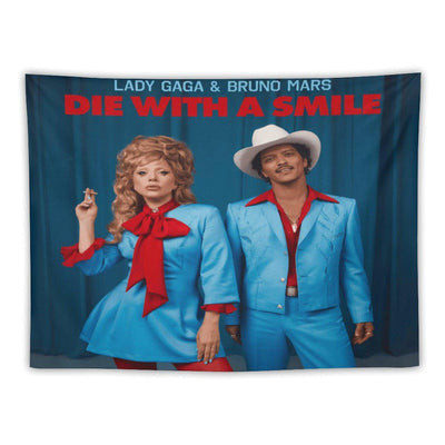 Die With A Smile Tapestry