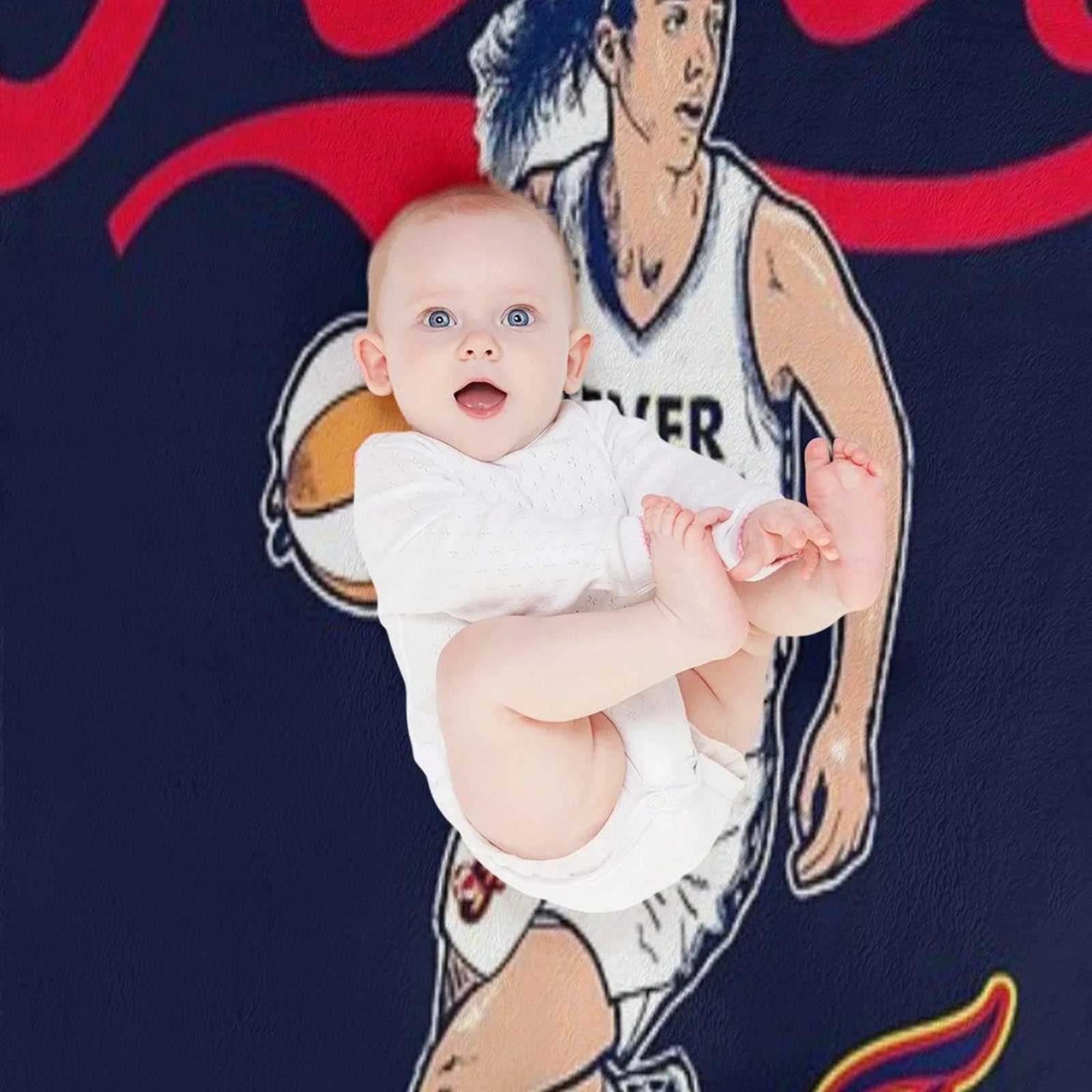 Caitlin Clark 22 Throw Blanket