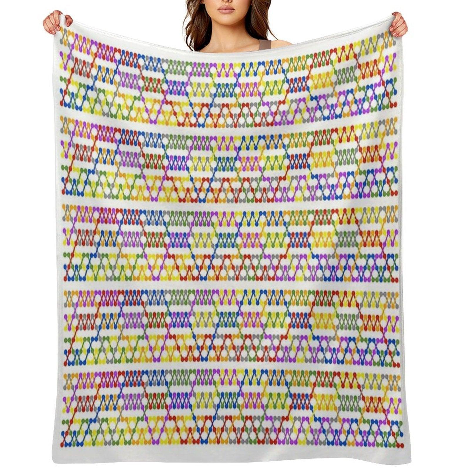 Bell Ringer Stedman Triples Bell Ringing Method Throw Blanket