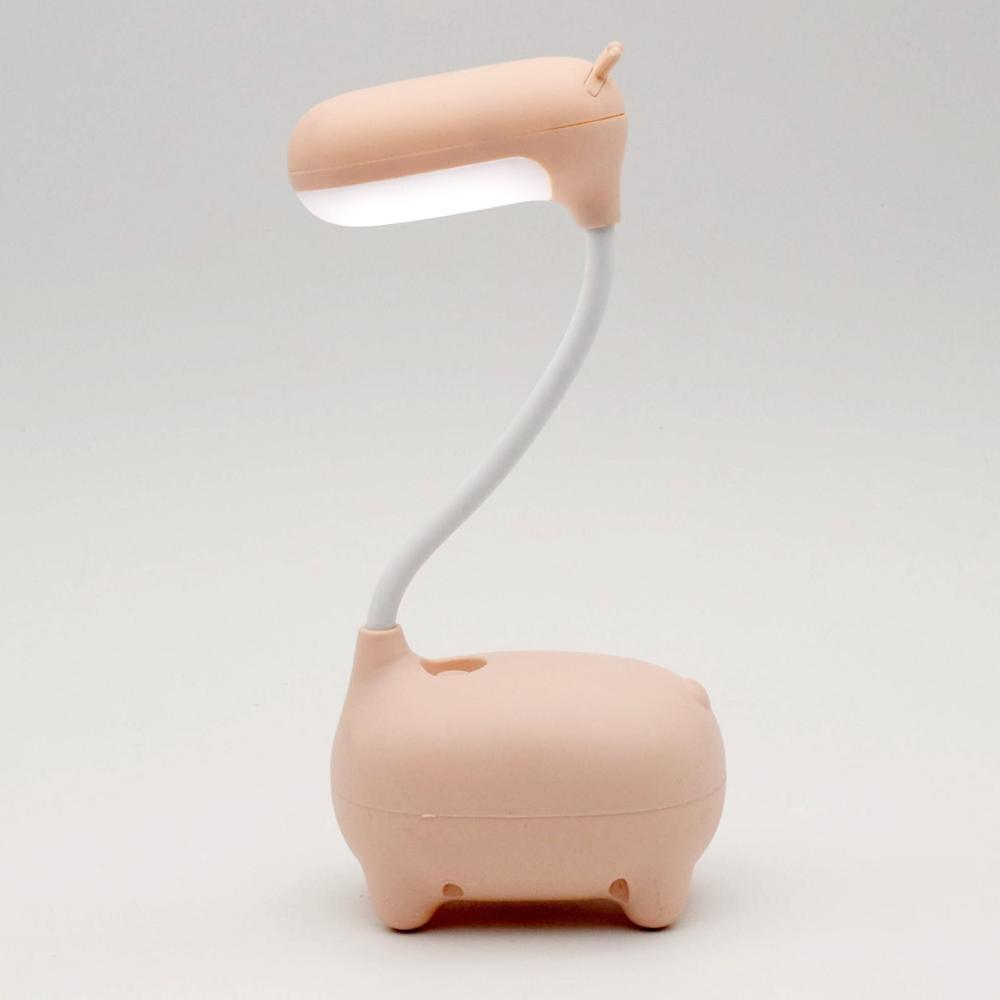 Deer LED Desk Lamp Reading Light USB Rechargeable Table Lamp Cute Night Light For Kids Reading Study Bedside Bedroom Living Room Cute Study Lamps for Bedroom Décor