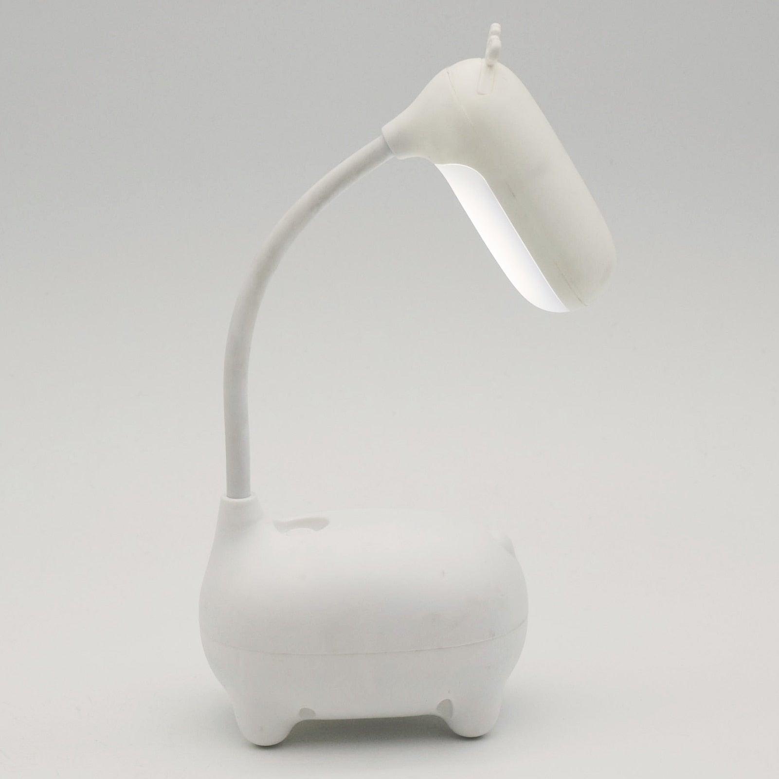 Deer LED Desk Lamp Reading Light USB Rechargeable Table Lamp Cute Night Light For Kids Reading Study Bedside Bedroom Living Room Cute Study Lamps for Bedroom Décor