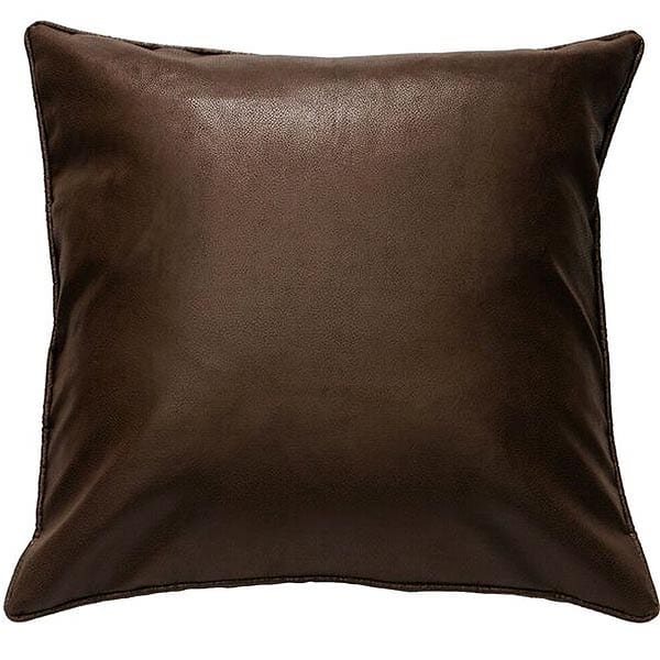 Deer Meadow Faux Leather Euro Sham