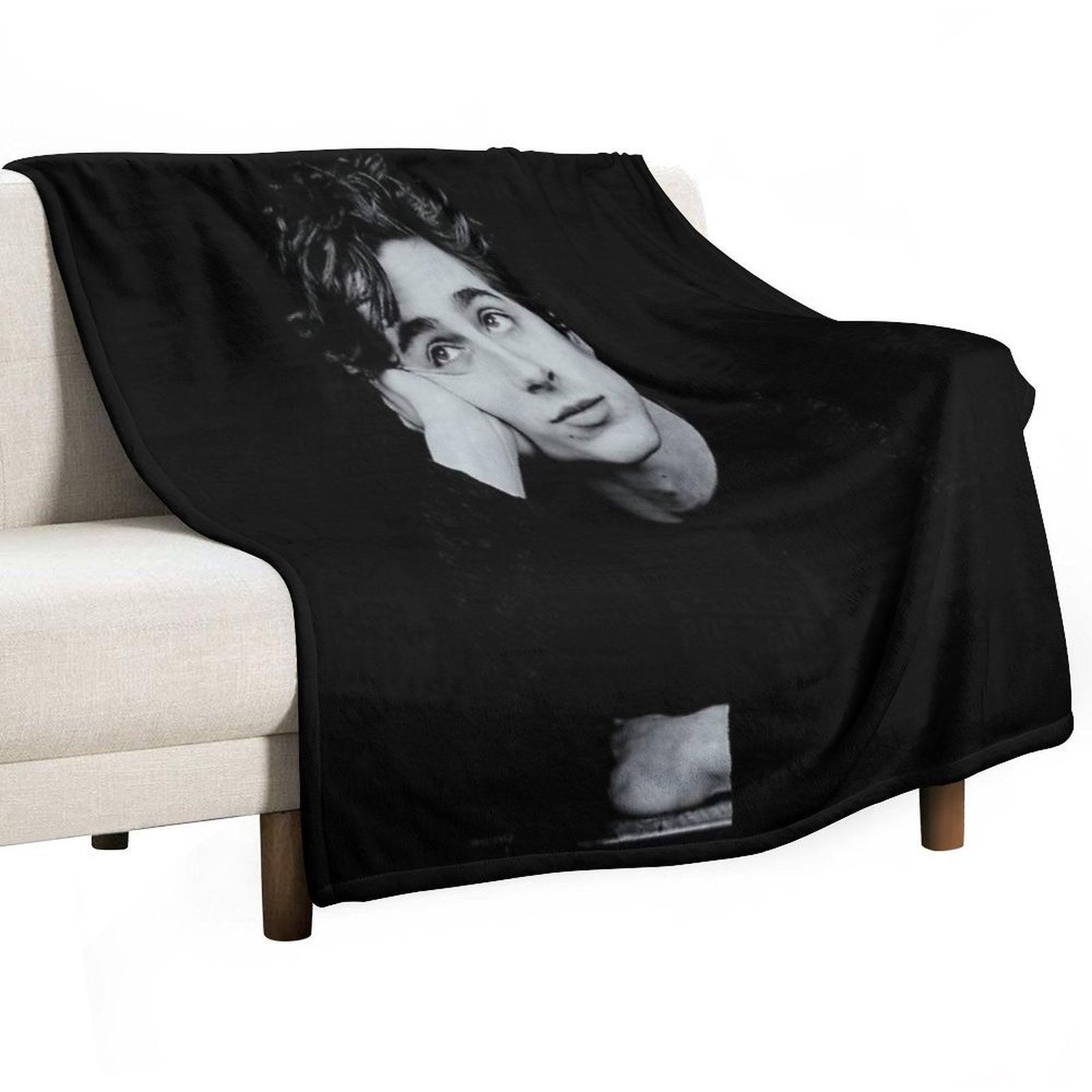 Timothee Chalamet Design Throw Blanket