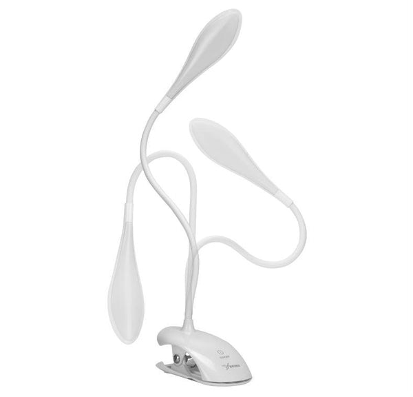 Desk Lamp USB Led Table Lamp 14 LED Table Lamp with Clip Bed Reading Book Light LED Desk Lamp Table Touch 3 Modes Blue Decorative Table Lamp Cute Study Lamps for Bedroom Décor