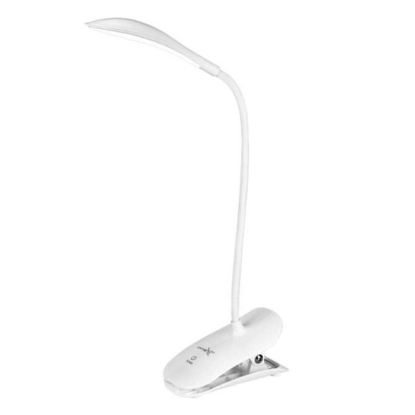 Desk Lamp USB Led Table Lamp 14 LED Table Lamp with Clip Bed Reading Book Light LED Desk Lamp Table Touch 3 Modes Blue Decorative Table Lamp Cute Study Lamps for Bedroom Décor