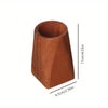 Desk Organizer - Portable Walnut Wood Compact - 1pc