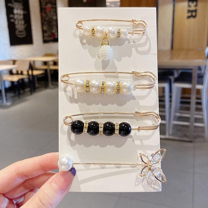 Detachable Metal Pins Pants Pin Retractable Button Sewing-Free Buckles for Jeans Perfect Fit Reduce Waist Trouser Opening Pin Fixed Buckle Large Trousers Waist Small Safety Pin