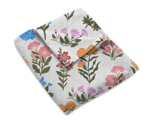 Printed Linen Sheet Set – 100% Linen Bedding