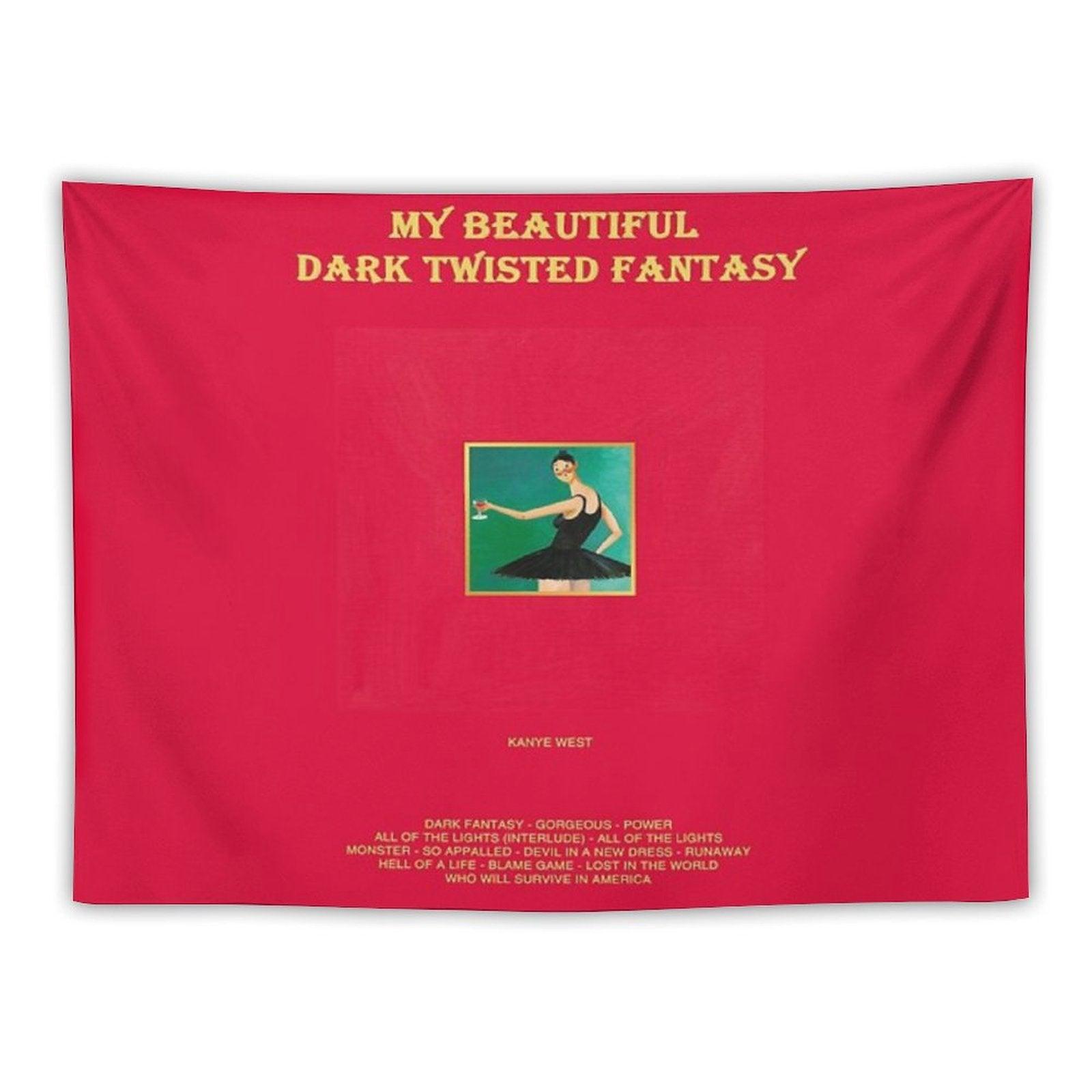 My Beautiful Dark Twisted Fantasy Tapestry