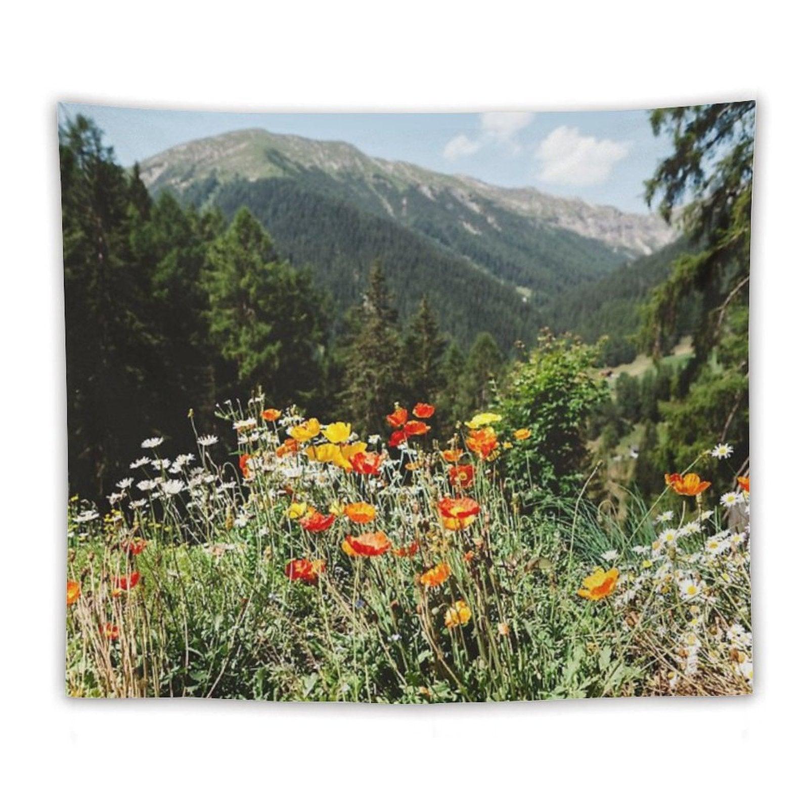 Mountain Garden Tapestry