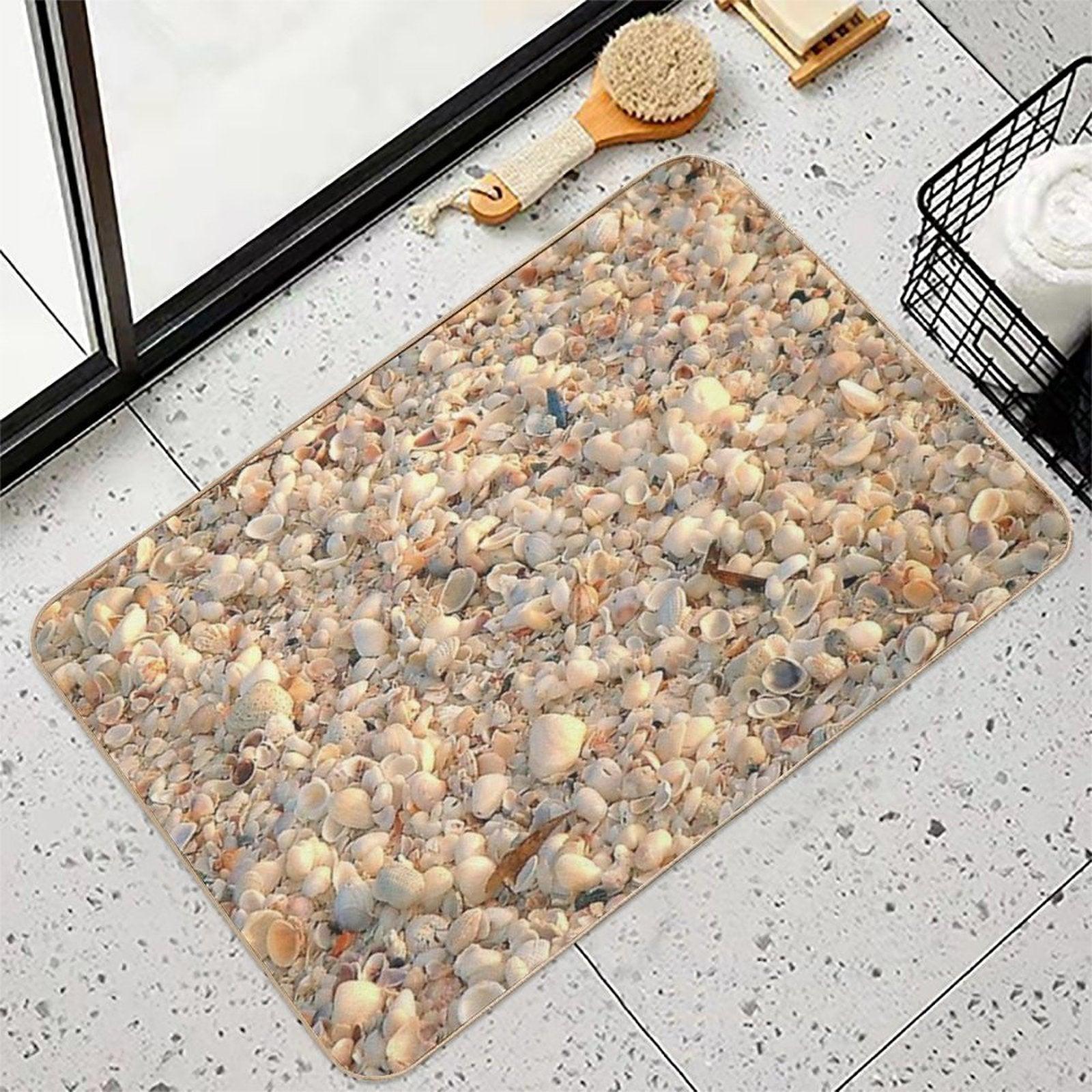 Seashells from Sanibel Island Bath Mat