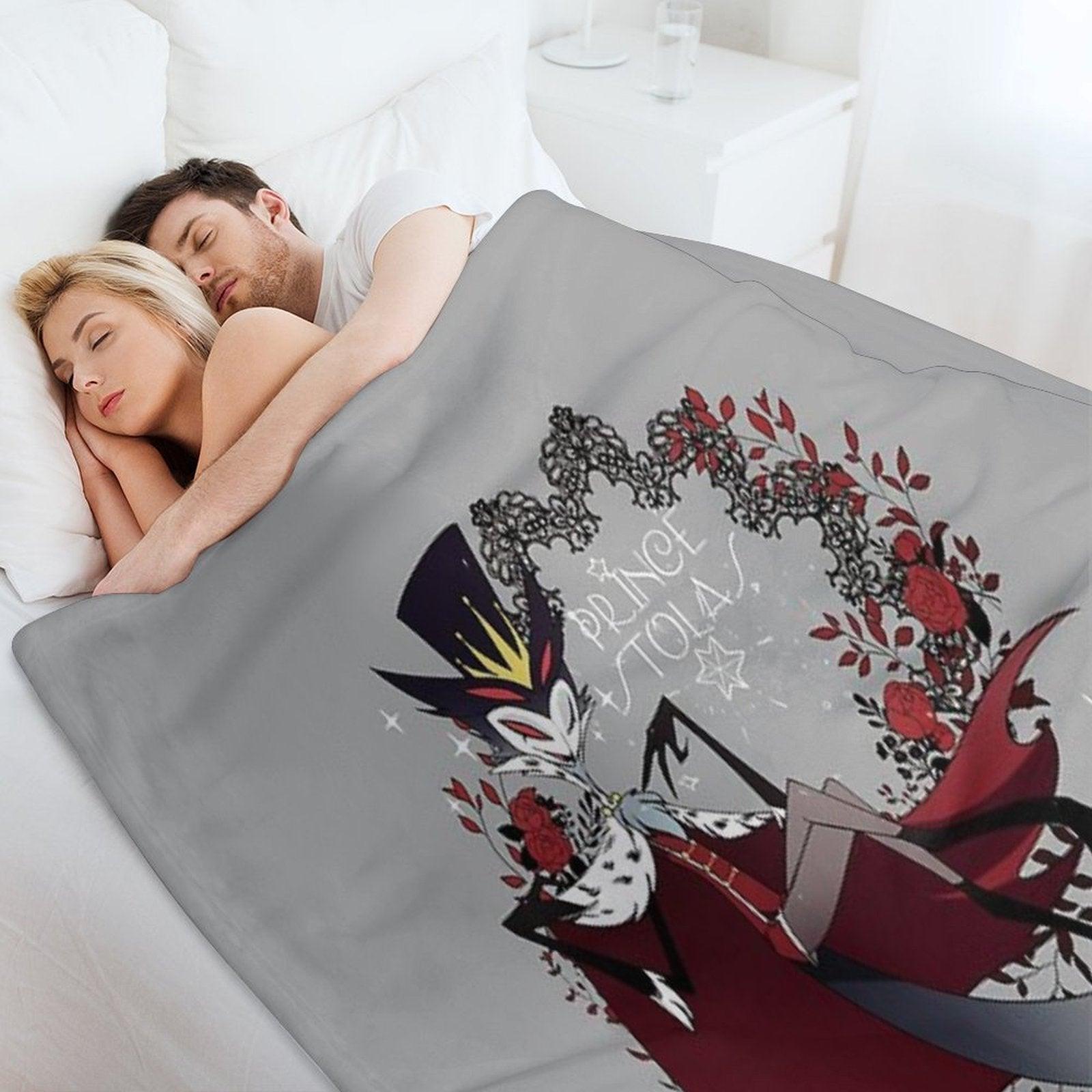 Helluva Boss Stolas Throw Blanket