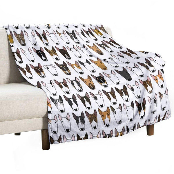 A Metre Of Bullies Throw Blanket
