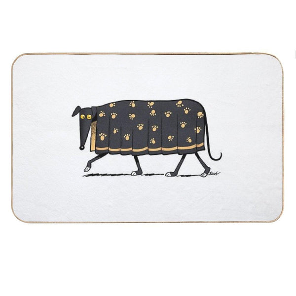 Hound of The Blankyvilles Bath Mat
