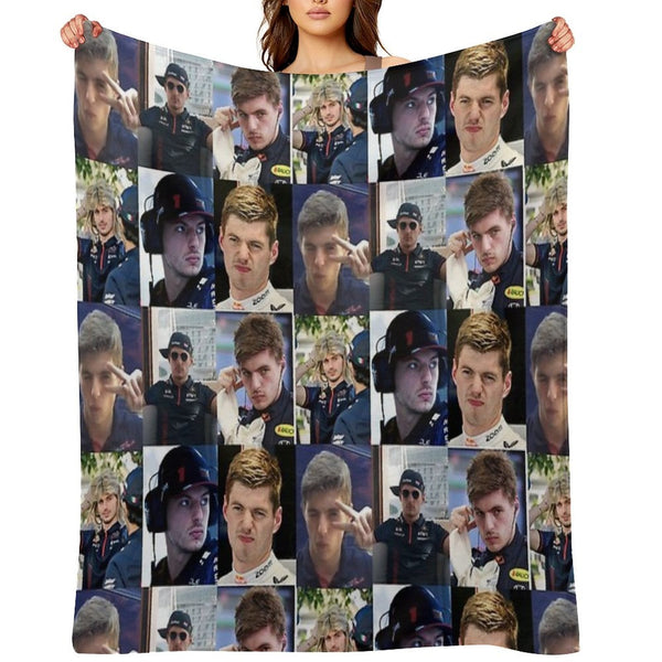 Max Verstappen Anti-pilling Throw Blanket