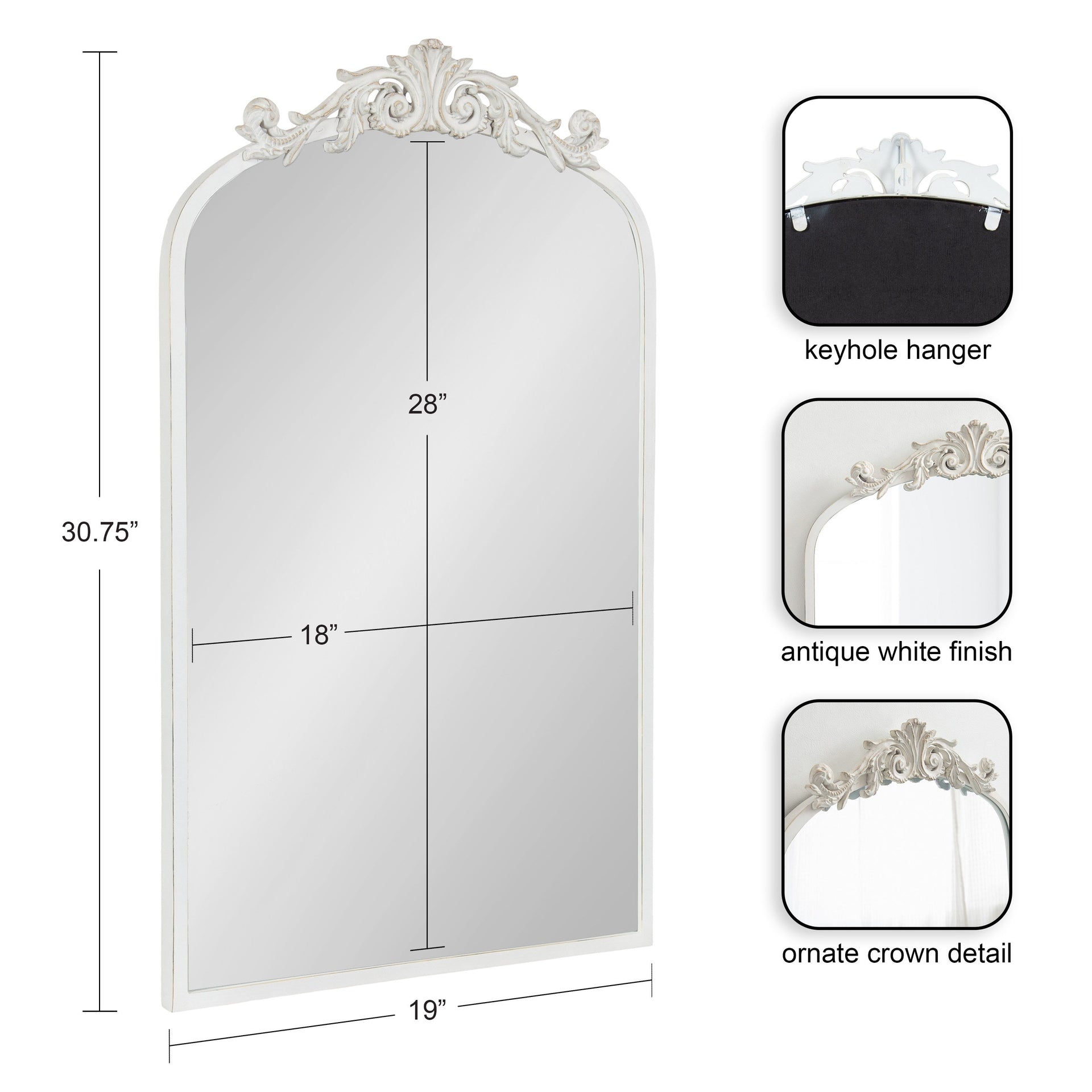 Arendahl Traditional Arch Mirror