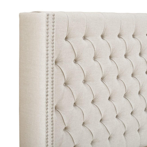 Amelia Upholstery Cream Headboard by Madison Park - Gifts for You 'n Me