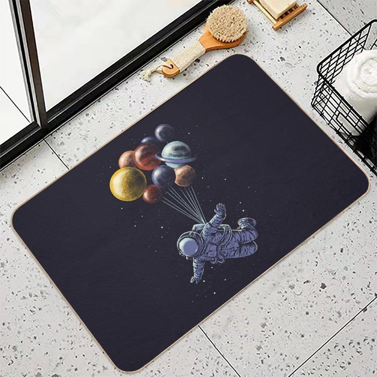 Space Travel Bath Mat