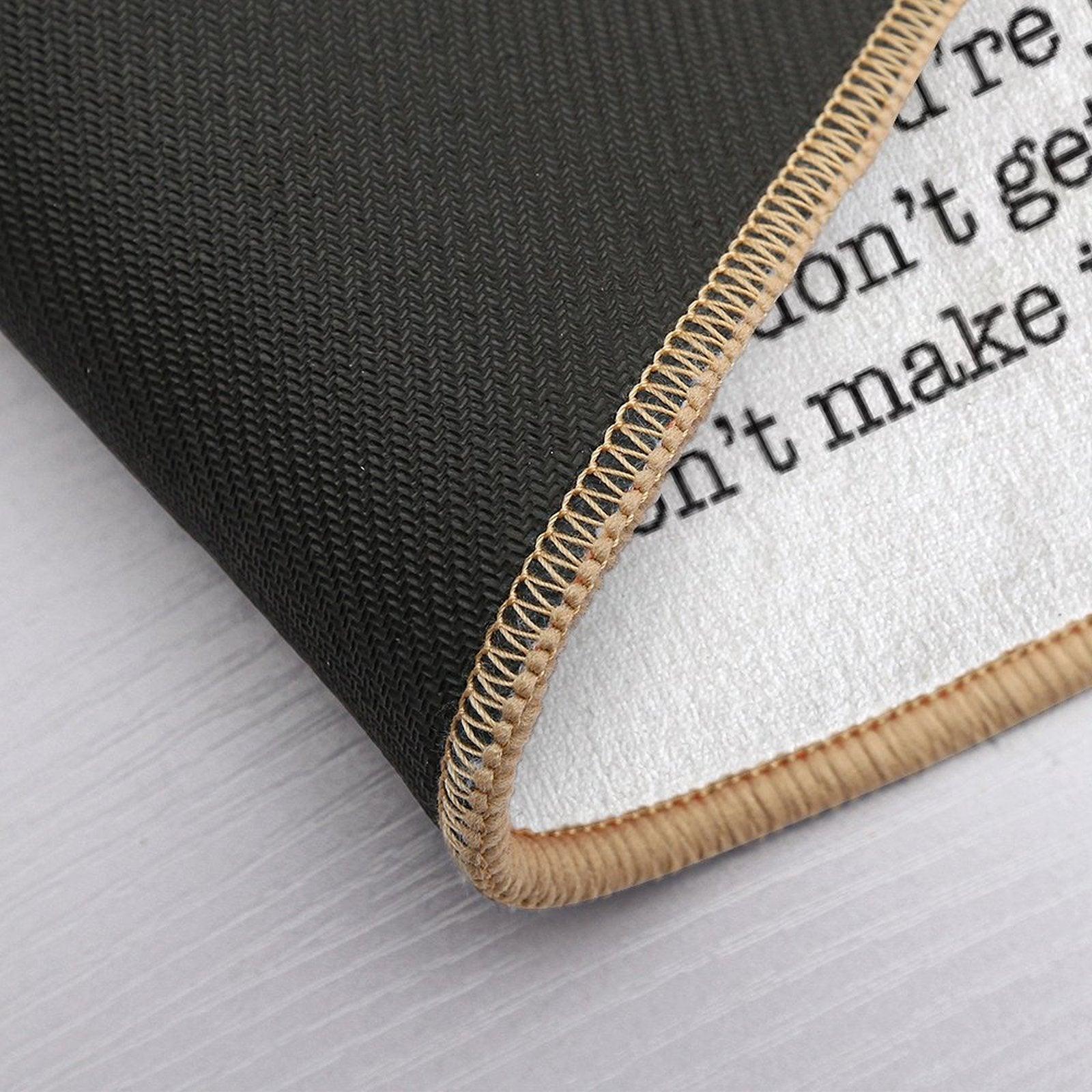 Get Naked Plain Bathroom Decor Bath Mat