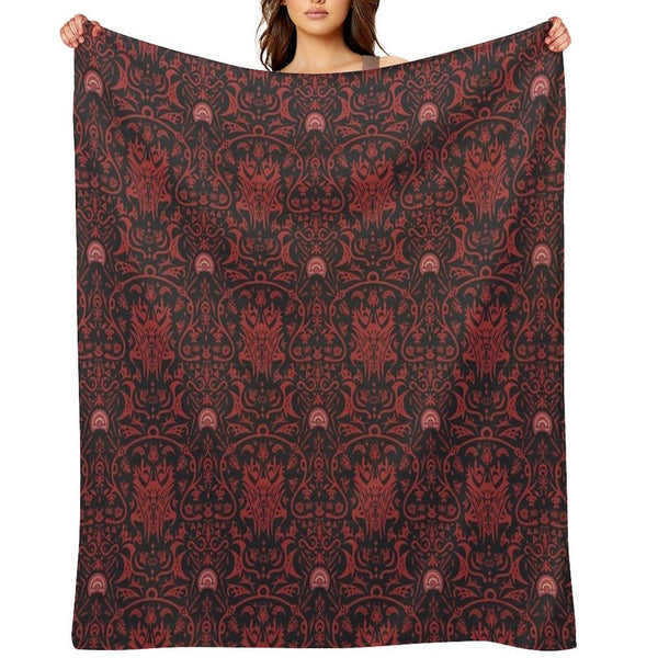 Emet-Selch's Composition Throw Blanket