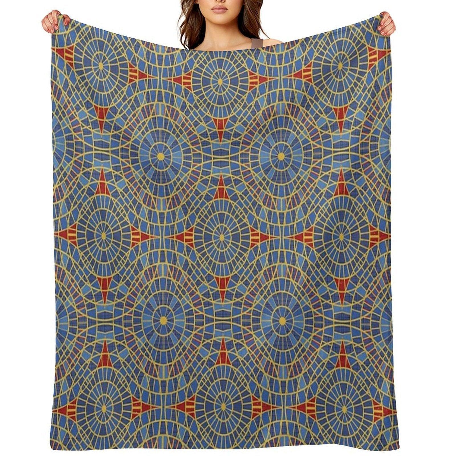 DragonCon Marriott Carpet with Details Throw Blanket