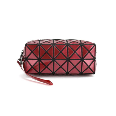 Diamond Design Cosmetic Travel Bag - Assorted Colors