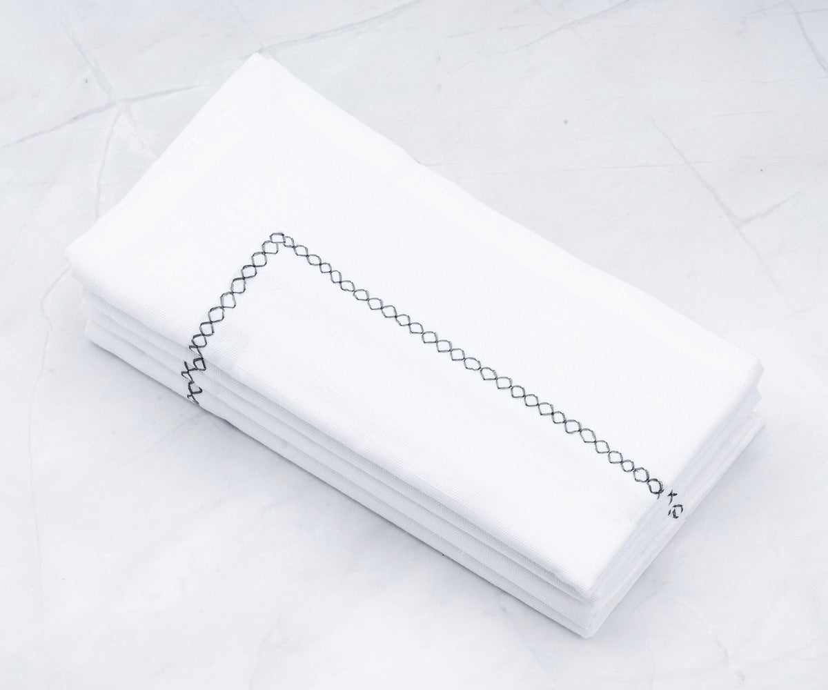 White Napkins - Personalized Napkins