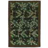 Diamond Pine Hooked Wool Rug