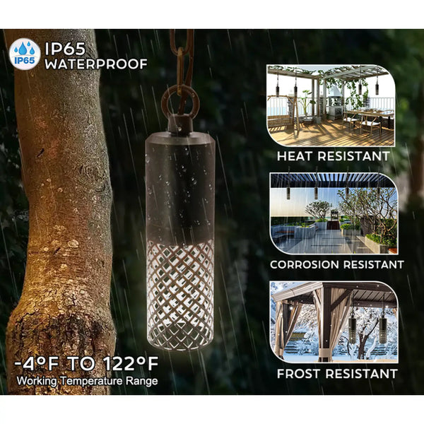 Die-Cast Brass Hollowed Out Hanging Light Modern with 1 Meter Chain