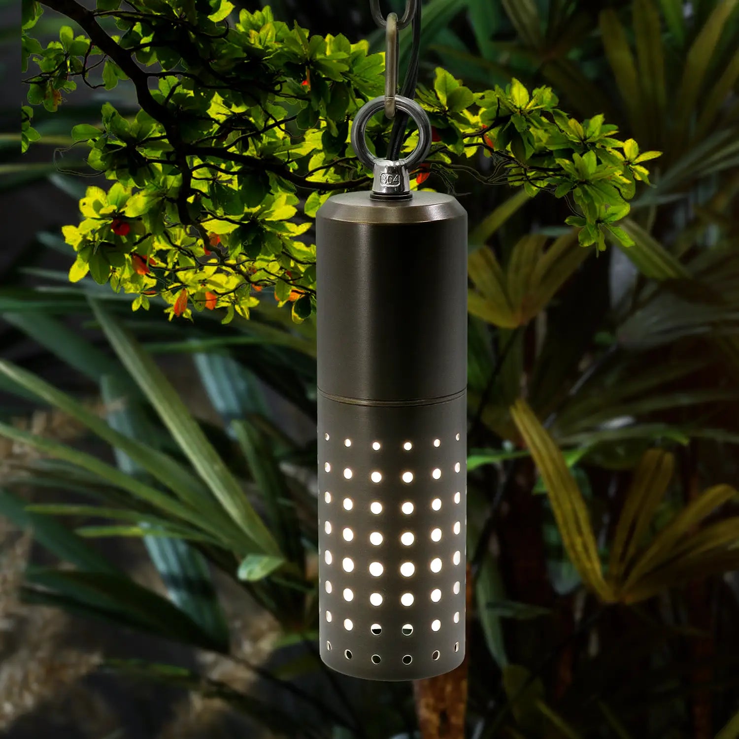 Die-Cast Brass Hollowed Out Hanging Light Modern with 1 Meter Chain