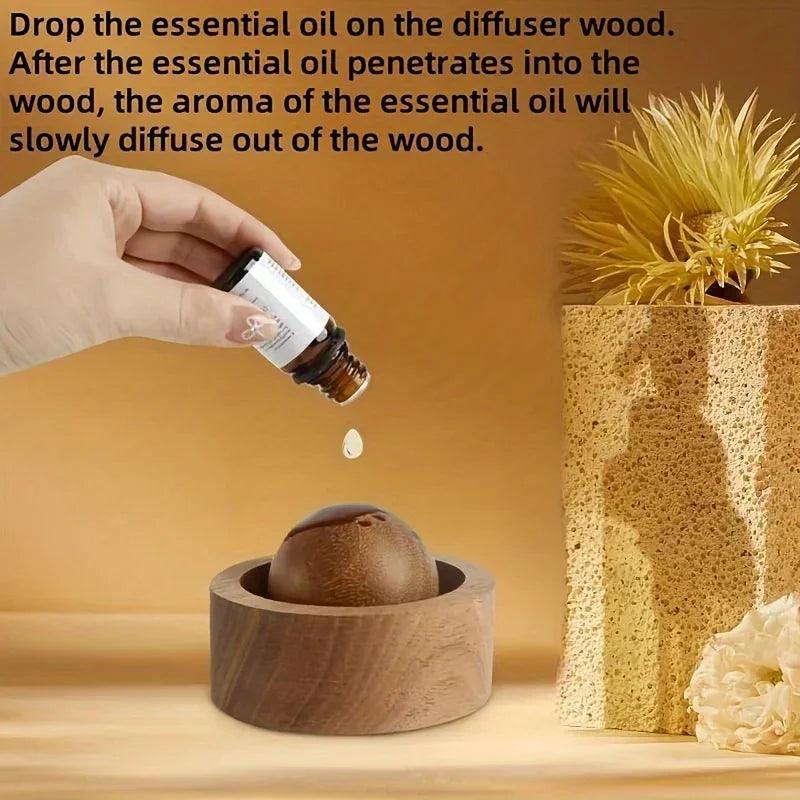 Diffusers - Natural Wooden Round Set