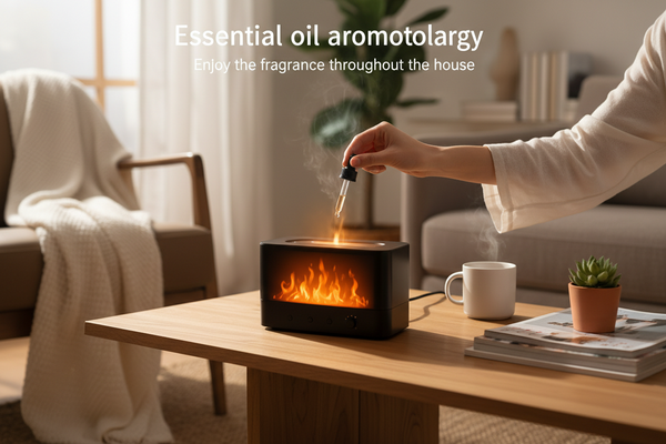 Flame Aromatherapy Diffuser - Ultimate Relaxation GOODSPHORIA.COM