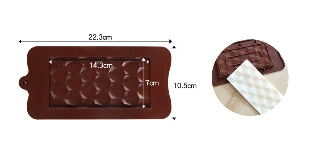 Digit Silicone Chocolate Mold Non-Stick Cake Mould Jelly Candy 3D Molds Kitchen Accessories Reusable Baking Tools Silicone Letter Mold And Number Candy Molds