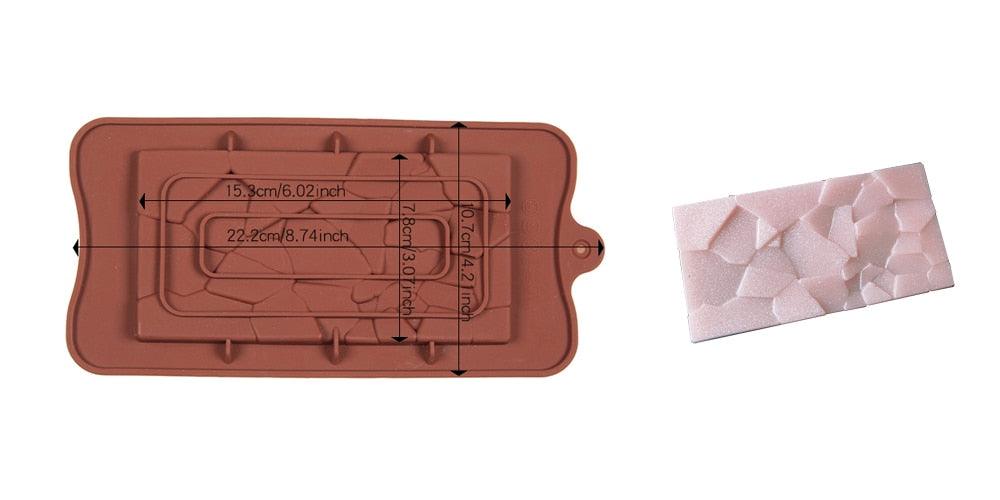 Digit Silicone Chocolate Mold Non-Stick Cake Mould Jelly Candy 3D Molds Kitchen Accessories Reusable Baking Tools Silicone Letter Mold And Number Candy Molds