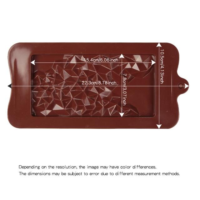 Digit Silicone Chocolate Mold Non-Stick Cake Mould Jelly Candy 3D Molds Kitchen Accessories Reusable Baking Tools Silicone Letter Mold And Number Candy Molds