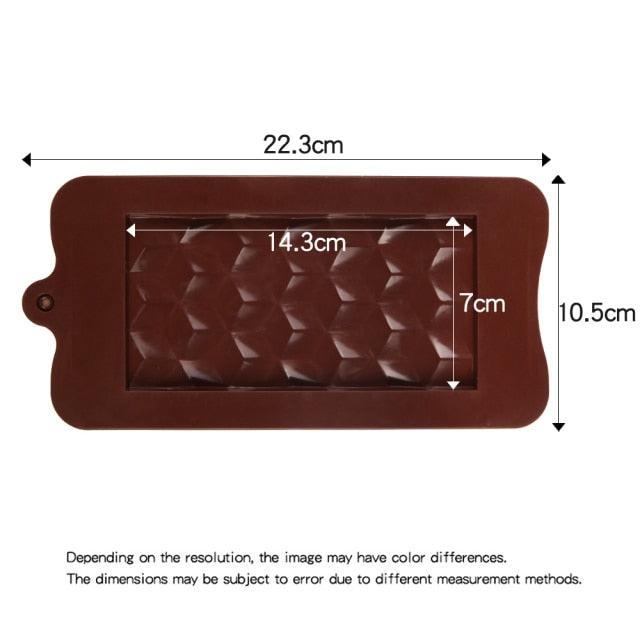 Digit Silicone Chocolate Mold Non-Stick Cake Mould Jelly Candy 3D Molds Kitchen Accessories Reusable Baking Tools Silicone Letter Mold And Number Candy Molds