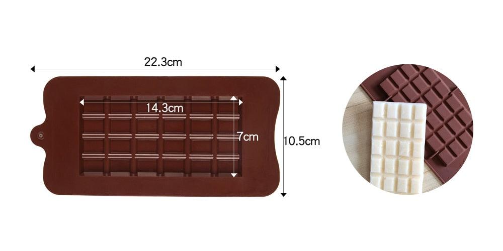 Digit Silicone Chocolate Mold Non-Stick Cake Mould Jelly Candy 3D Molds Kitchen Accessories Reusable Baking Tools Silicone Letter Mold And Number Candy Molds