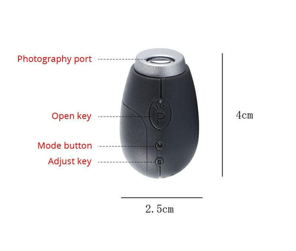 Digital Time Projection Clock Mini LED Clock With Time Projection Wake Up Light Alarm Clock for Heavy Sleeper Portable Digital Watch Night Light Magic Projector Clock